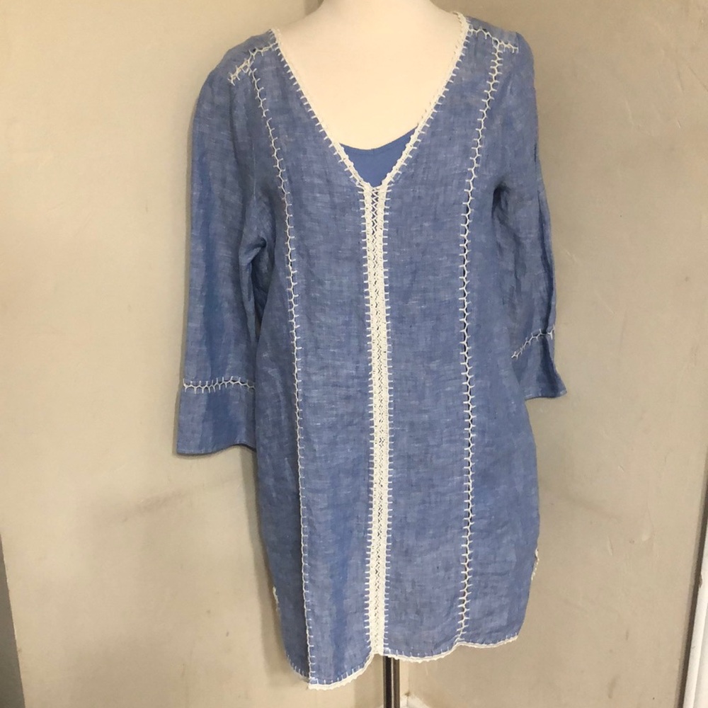 Joie cotton blue dress